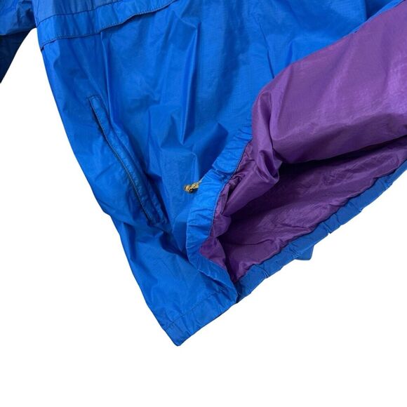 Vintage L.I.T.E. Gear Large Gortex Jacket Lightweight Pullover Blue Mens - Picture 13 of 16